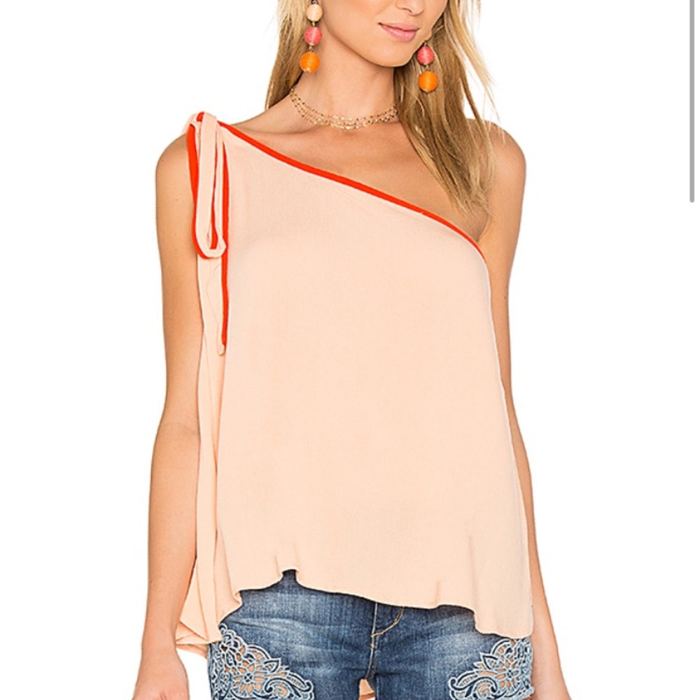 Summer Free People one-shoulder top
